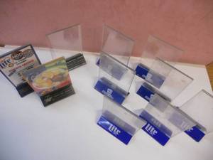 lot 90 image: 10 4x5 Table Tents (Use for garage sale, flea market, photos in home bar, etc)