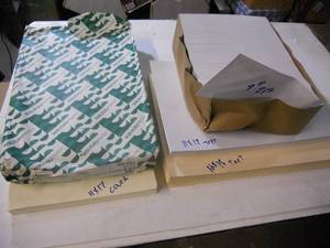 lot 95 image: #9 Envelopes, 11x17 Beige CoverCardStock, 11x17 White Text Paper, 12x18 Beige Text Paper, 60# White 11x17 Text Paper Smooth Finish