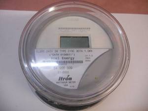 lot 32 image: Itron Watthour Meter 240V 3W