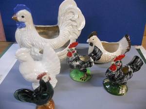lot 155 image: 6 Chickens - Collection
