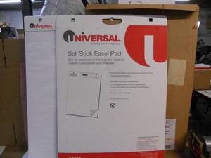 lot 33 image: 2 Easel Pads - Self Sticky Note Style Great for leaving HUGE NOTES (for those honey-do lists)