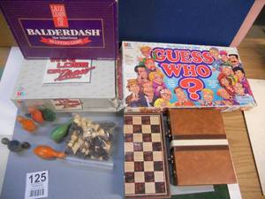 lot 125 image: Board Game Lot for your stay at home Fun