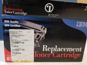 lot 168 image: HP C3903A Toner Cartridge by IBM