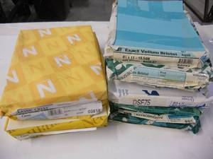lot 82 image: Multiple Packages of CoverCardstock and Paper - Partial Reams - Many Colors - 8-12x11 - See Pics