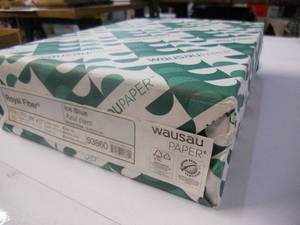 lot 65 image: Royal Fiber Ice Blue 80# CoverCardstock 250 Sheets 8-12x11 Offset Acid-Free Smooth Finish Cardstock