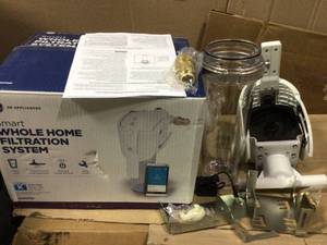 Smart Whole House Water Filtration System by GE in good&nbsp condition