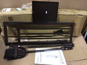 Mission Style 5-Piece Fireplace Tool Set by Pleasant Hearth in good&nbsp condition