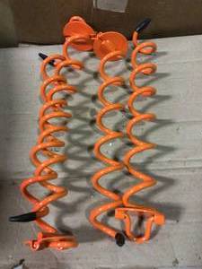 16 in. Steel Folding Ring Spiral Anchor (4-Pack) by Vortex in good&nbsp condition