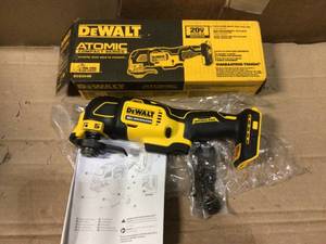 ATOMIC 20-Volt MAX Lithium-Ion Brushless Cordless Oscillating Tool (Tool-Only) by DEWALT in good&nbsp condition