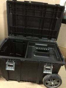 26 in. Connect Rolling Tool Box Black by Husky in good&nbsp condition