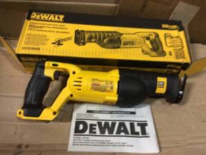 20-Volt MAX Lithium-Ion Cordless Reciprocating Saw (Tool-Only) by DEWALT in good&nbsp condition