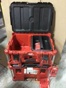 PACKOUT 22 in. Large Tool Box by Milwaukee in good  condition
