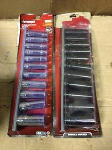 12 in. Drive Deep Metric Impact Socket Set (11-Piece) by Husky in good&nbsp condition