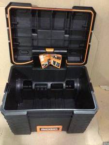 22 in. Pro Gear Cart Tool Box in Black by RIDGID in good&nbsp condition