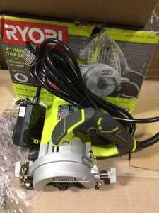 4 in. Tile Saw by RYOBI in good&nbsp condition