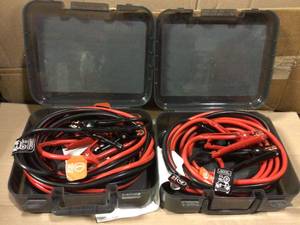 Husky 20 ft. 4-Gauge UL Booster Cable in good&nbsp condition
