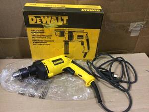 7.8 Amp Corded 12 in. Variable Speed Reversible Hammer Drill by DEWALT in good&nbsp condition