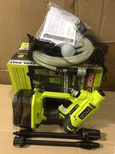 ONE 18-Volt 320 PSI 0.8 GPM Cold Water Cordless Power Cleaner (Tool Only) by RYOBI in good&nbsp condition