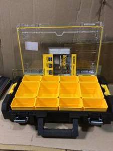 TOUGHSYSTEM 12-Compartment Small Parts Organizer by DEWALT in good&nbsp condition