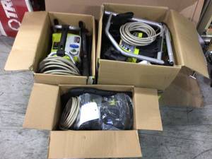 Assorted Ryobi Pressure  washer original costumer returns diferents styles