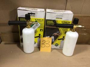 lot 33 image: Quick Connect Foam Nozzle by Karcher in good condition