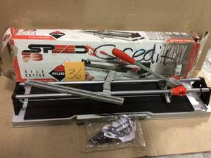 lot 36 image: 28 in. Speed-N Tile Cutter by Rubi in good condition