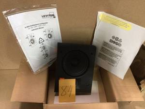 lot 84 image: Architectural Edition Powered by JBL 6.5 in. Wall Speaker by Leviton in good  condition