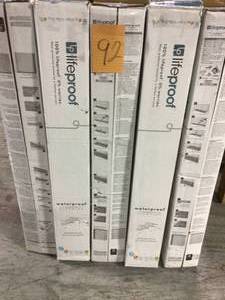 lot 92 image: Waverly 7 mm T x  5 in W x 38.58 in L Waterproof Engineered Click Bamboo Flooring (13.40 sfcase) by Lifeproof in good  condition