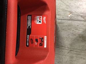 lot 110 image: MILWAUKEE MXF301-1CP MX FUEL HANDHELD CORE DRILL tool only not used