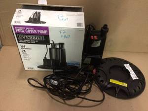 14 HP Pool Cover Pump by Everbilt in good&nbsp condition