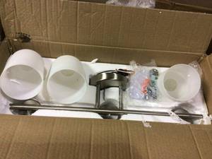 Progress Lighting Vanity Light open box customer return in good condition see pictures