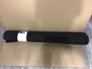 Parquet Charcoal 36 in. x 48 in. Door Mat by TrafficMaster open box customer return in good condition see pictures
