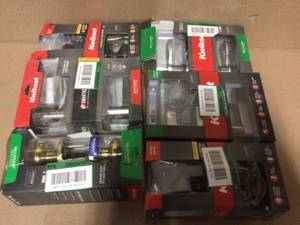 MIX LOT OF KWIKSET SMARTKEY SECURITY LOCKS open box customer return in good condition see pictures