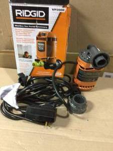Quick Connect Pump Accessory for RIDGID Wet Dry Vacs by RIDGID open box customer return in good condition see pictures