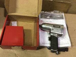 12 in. 300 ft. lbs. Impact Wrench by Husky open box customer return not tested see pictures