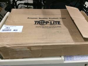 lot 27 image: MSRP $250 Tripp Lite UPS Smart 500VA 300W Rackmount AVR 230V C13 1URM - UPS (rack-mountable) - AC 220240 V - 300 Watt - 500 VA - output connectors 7 - 1U - 19 - black - New In Open Box