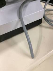 lot 17 image: Unico Binocular Microscope With 4 Objectives - Power Supply Cord Has Been Cut - For Parts Only - Fantastic Lens For Making Kaleidoscopes