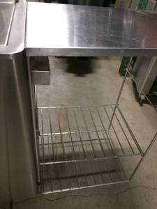 lot 4 image: MSRP $2000 - Chattanooga Hydrocollator M-2 Mobile Hot Packs Heating Unit With Side Table Rack -Chiropractors, Animal Clinics, Physical Therapy Rehab Centers & More - Good Working Condition