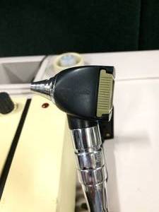 lot 51 image: Welch Allyn 74710 Wall Mount Ear Nose Canal Illuminatory Transformer Set WOW WITH THE HEADS - Otoscope Ophthalmoscope Heads - WORKING CONDITION