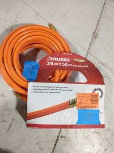 lot 17 image: HUSKY 38 in. x 50 ft. PVC Air Hose