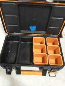 lot 22 image: RIDGID 22 in. Pro Organizer, Black