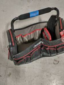 lot 24 image: HUSKY 20 in. Pro Tool Tote with Removable Tool Wall