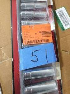 lot 51 image: HUSKY 12 in. Drive Deep Metric Socket Set (11-Piece)