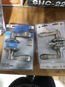 lot 97 image: 2 DOOR HANDLES