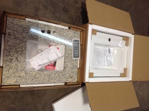 LOT OF 2 BATHROOM SINKS Open Boxes see pictures