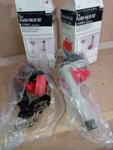 3in Flush valve kit- used- set of 2