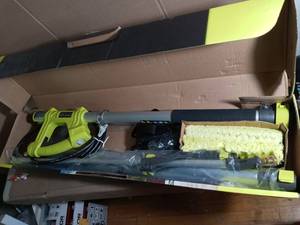 18 ft. Extension Pole with Brush for Pressure Washer by RYOBI- open box