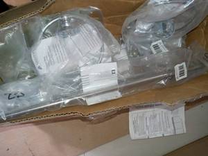 Highlander Collection 4-Piece Bathroom Accessory Set in Chrome by ARISTA- open box not used