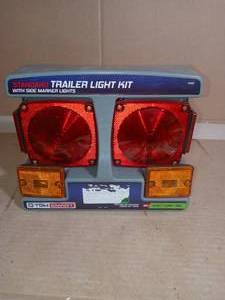 80 in. Under Standard Trailer Light Kit with Side Marker Lights by Towsmart- not used