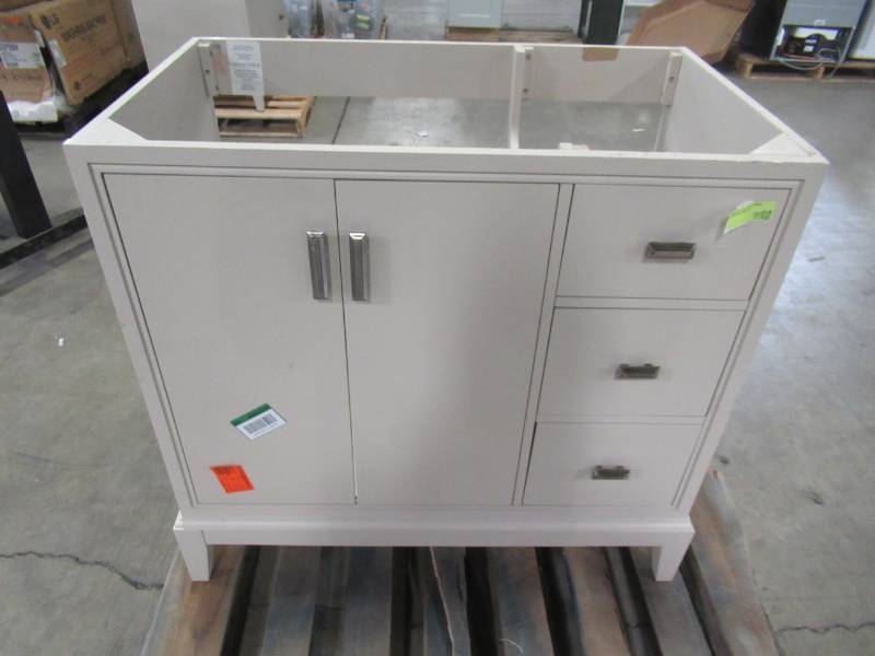 Shaelyn 30 in. W x 21.75 in. D Vanity Cabinet Only in White Shaelyn 30 in. W x 21.75 in. D Vanity Cabinet Only in White